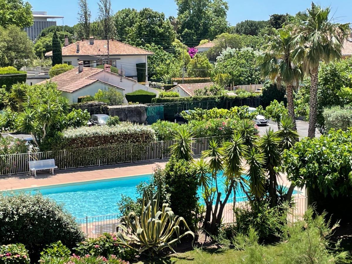 Studio de standing climatisé, avec piscine, proche de la mer Fréjus Exterior foto
